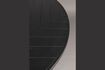 Miniature 120' Round black wooden dining table Class 3