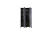 Miniature 2-door wooden locker anthracite Stijn 9