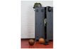 Miniature 2-door wooden locker anthracite Stijn 3