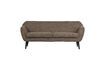 Miniature 2 seater sofa in brown fabric Rocco 1