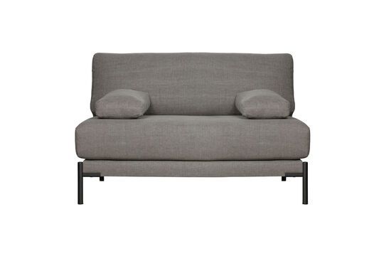 2 seater sofa in grey fabric Sleeve Clipped