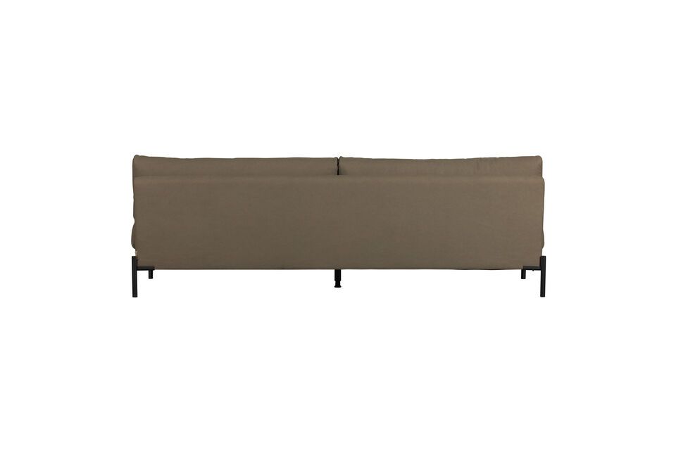 This neutral and trendy sofa is the perfect choice for anyone looking for a practical and