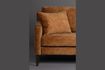 Miniature 3-seater Houda sofa in caramel colour 6