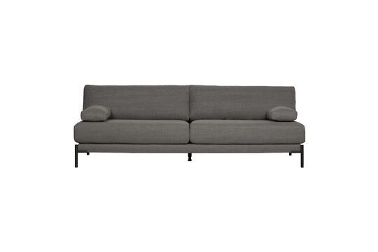 3 seater sofa in anthracite fabric Sleeve Clipped