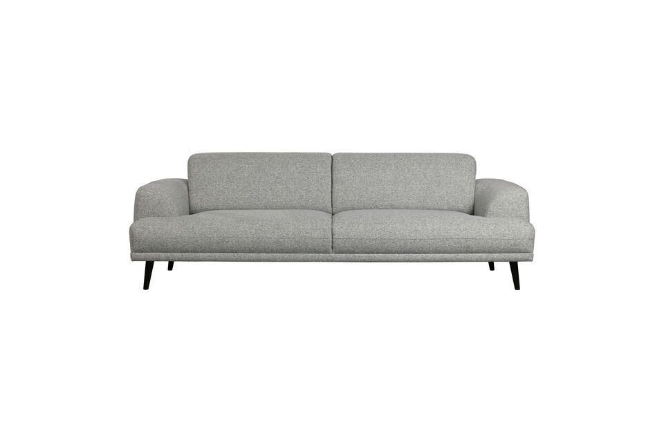 3 seater sofa in ash grey fabric Brush Vtwonen