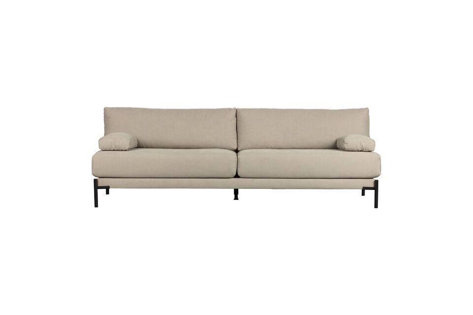 3 seater sofa in beige fabric Sleeve Vtwonen