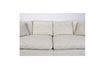 Miniature 3 seater sofa in cream fabric Sense 5