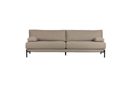 3 seater sofa in light brown fabric Sleeve Clipped