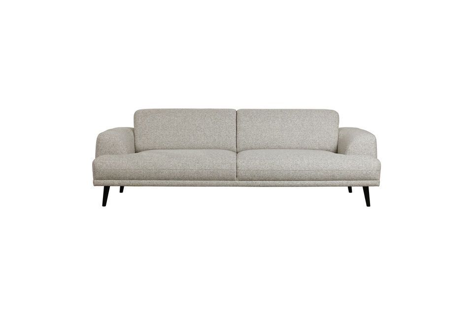 3 seater sofa in light grey fabric Brush Vtwonen
