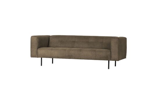 3 seater sofa in taupe fabric Skin Clipped