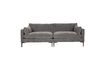 Miniature 3-seater Summer Sofa anthracite grey 9