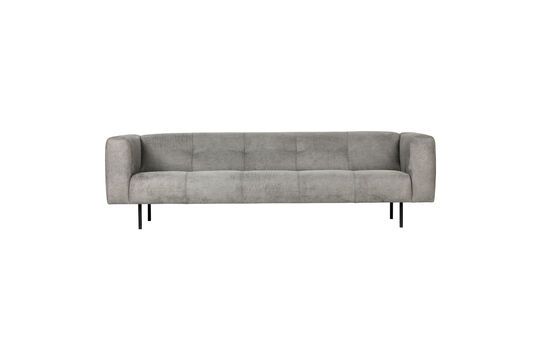 4-seater sofa in light grey fabric Skin Clipped