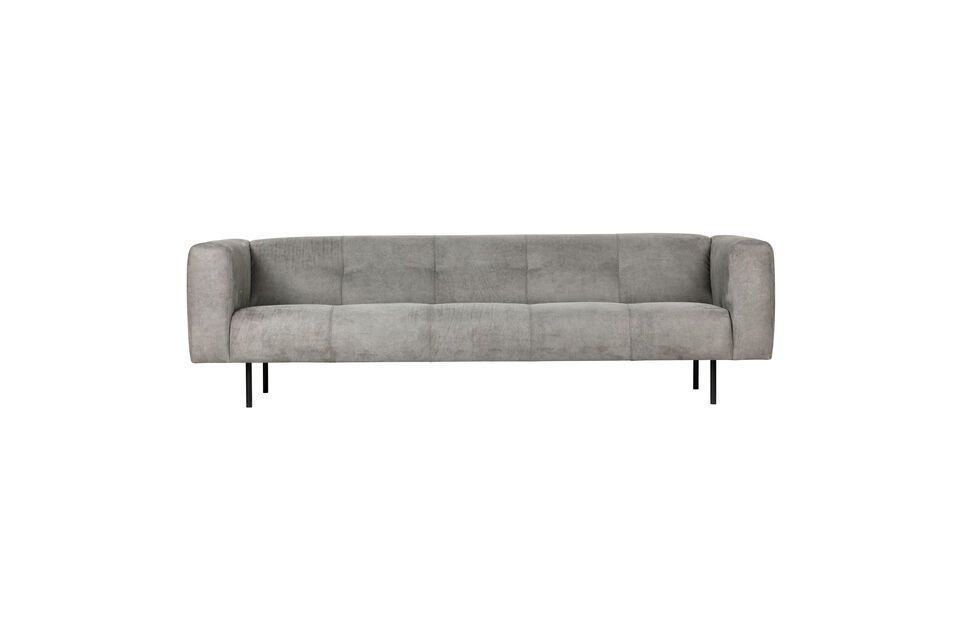 4-seater sofa in light grey fabric Skin Vtwonen