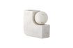 Miniature Abbelin white marble candlestick 3