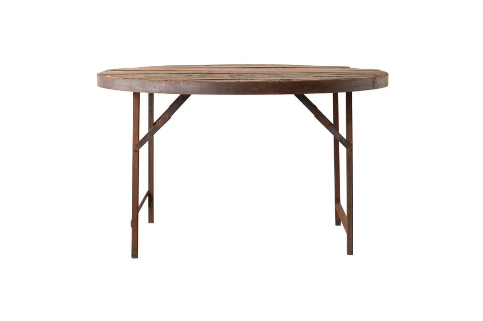 A unique vintage wooden table