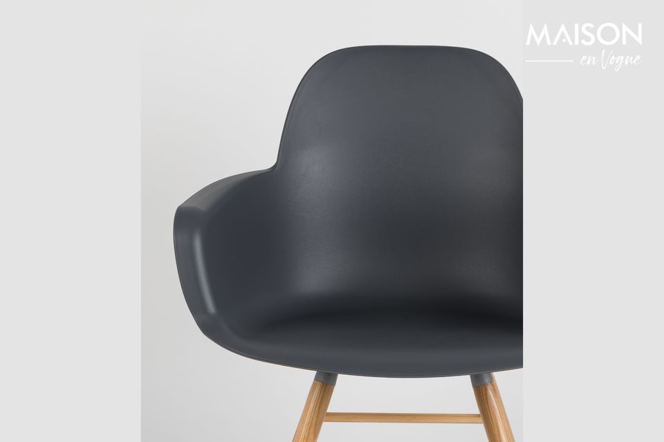 Albert Kuip Armchair Dark Grey - 7