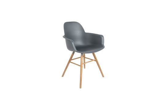 Albert Kuip Armchair Dark Grey Clipped