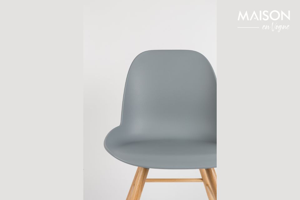Albert Kuip Chair Light Grey - 4