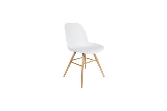 Albert Kuip Chair White Clipped