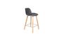 Miniature Albert Kuip Counter Stool Dark Grey Clipped