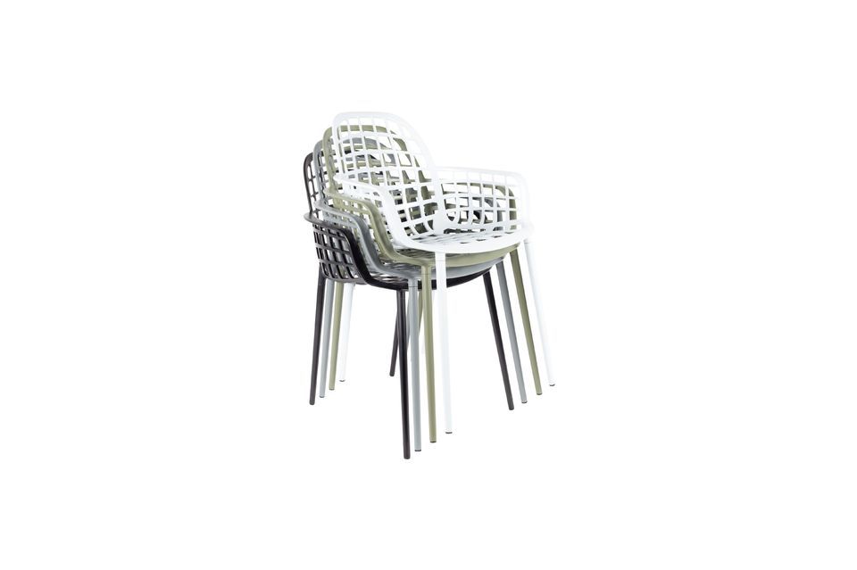 Albert Kuip garden armchair black - 8