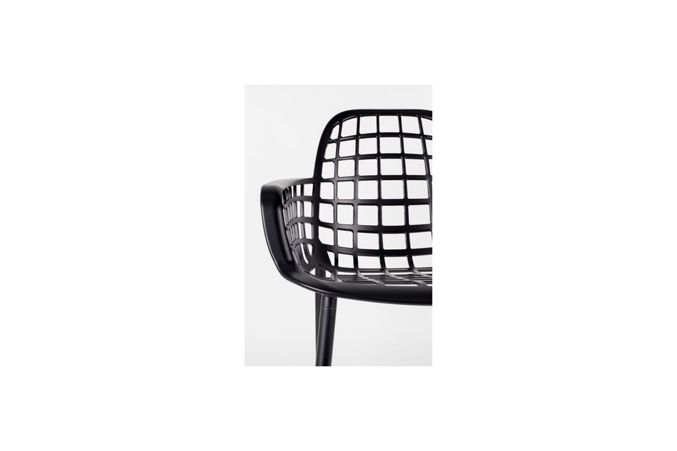 Albert Kuip garden armchair black - 11