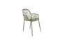 Miniature Albert Kuip green Garden armchair Clipped