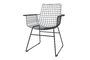 Miniature Altorf black wire with armrests Clipped