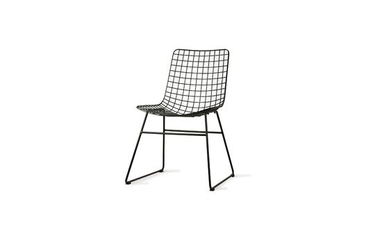 Altorf Chair in black wire Clipped
