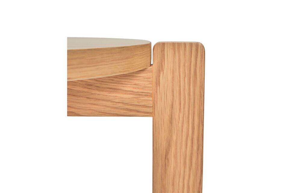 Always light wood stool Hübsch