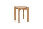 Miniature Always light wood stool Clipped