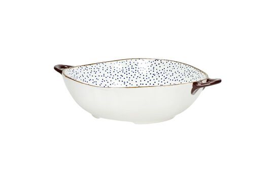 Anafi blue porcelain salad bowl
