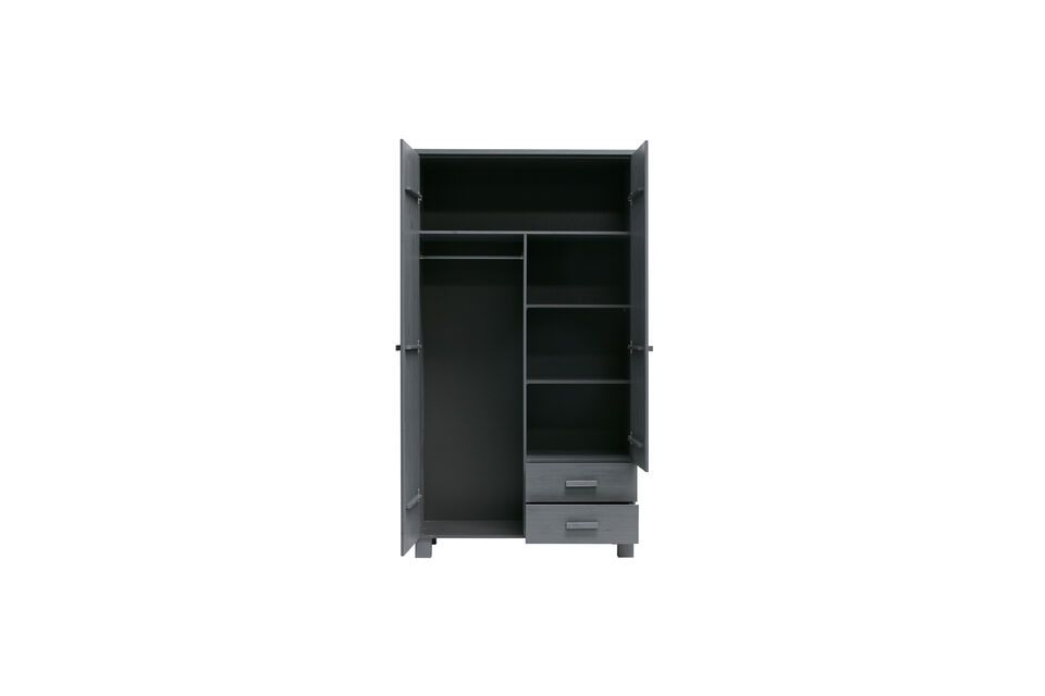 The structure of this cabinet is slim and elegant