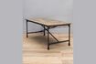 Miniature Antique elm upholsterer's table 5