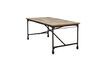 Miniature Antique elm upholsterer's table 8