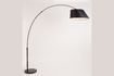 Miniature Arc black Floor lamp 6