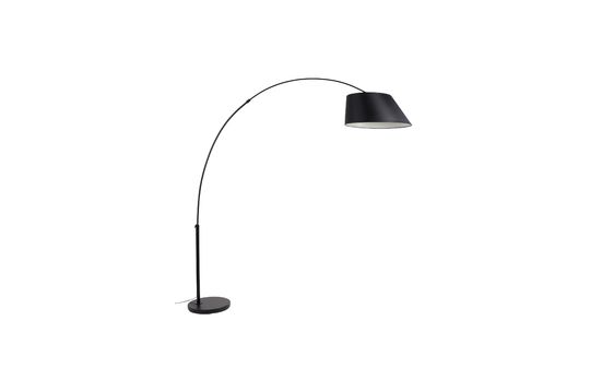 Arc black Floor lamp Clipped