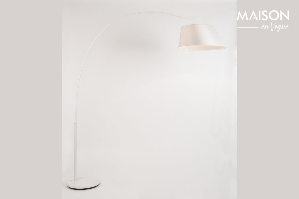 Arc White Floor Lamp - 6