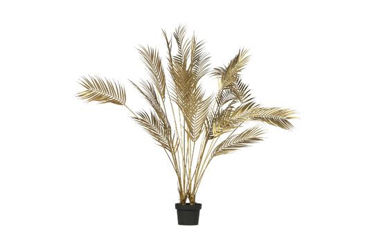 Artificial plant gold Palm Clipped