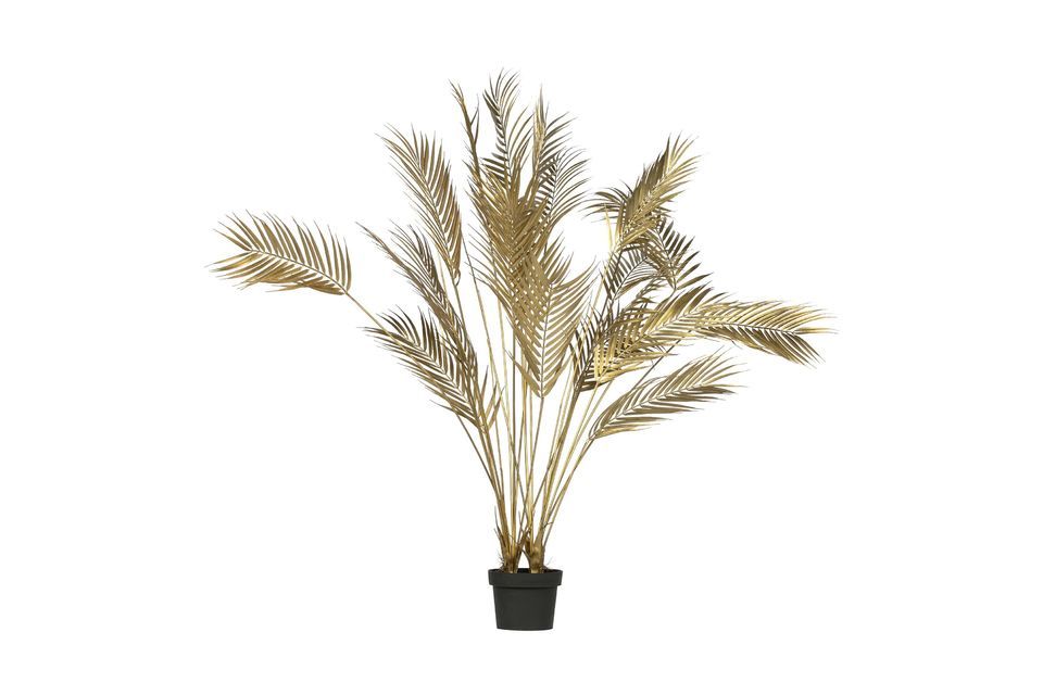 Artificial plant gold Palm Woood