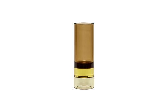 Astro brown crystal candlestick