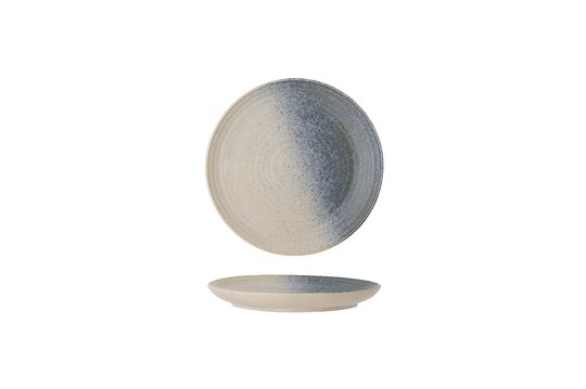 Aura stoneware plate Clipped