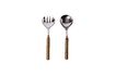 Miniature Auterive Salad Cutlery Set with brass handle 2