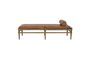 Miniature Aysia leather bench Clipped
