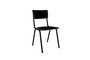 Miniature Back To School Chair Black Clipped
