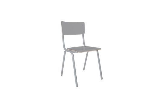 Back To School Chair Grey Clipped