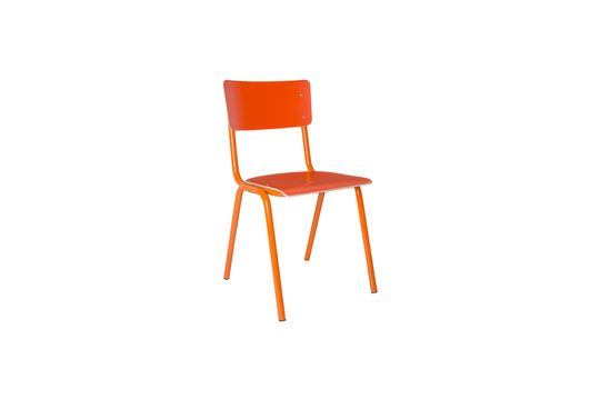 Back To School Chair Orange Clipped