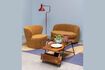 Miniature Baltimore red metal floor lamp 2