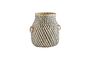 Miniature Bamboo basket with handles Haven Clipped
