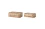Miniature Bamboo baskets with red details Dy Clipped